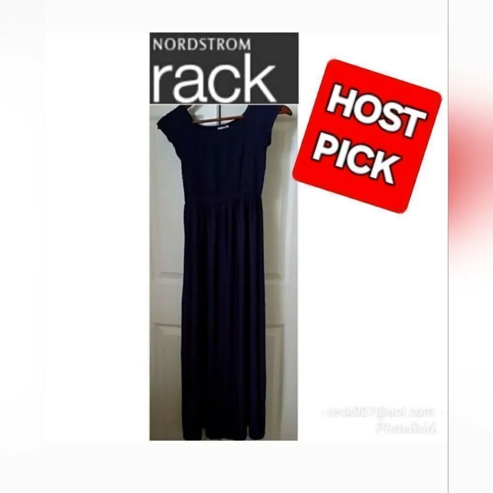Navy Maxi Dress  
